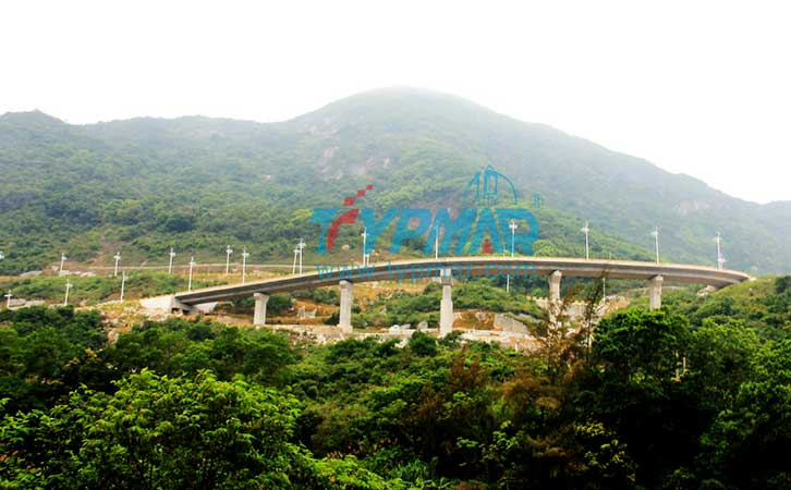 深圳碧嶺三洲田路風光互補路燈 磁懸浮風力發(fā)電機